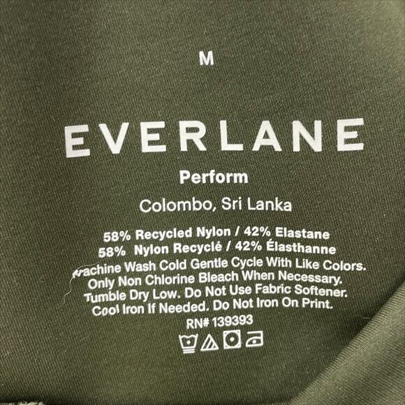 Everlane Womens Perform Sculpt Legging Medium Forest Dark Green High Waist NWT - Picture 8 of 9